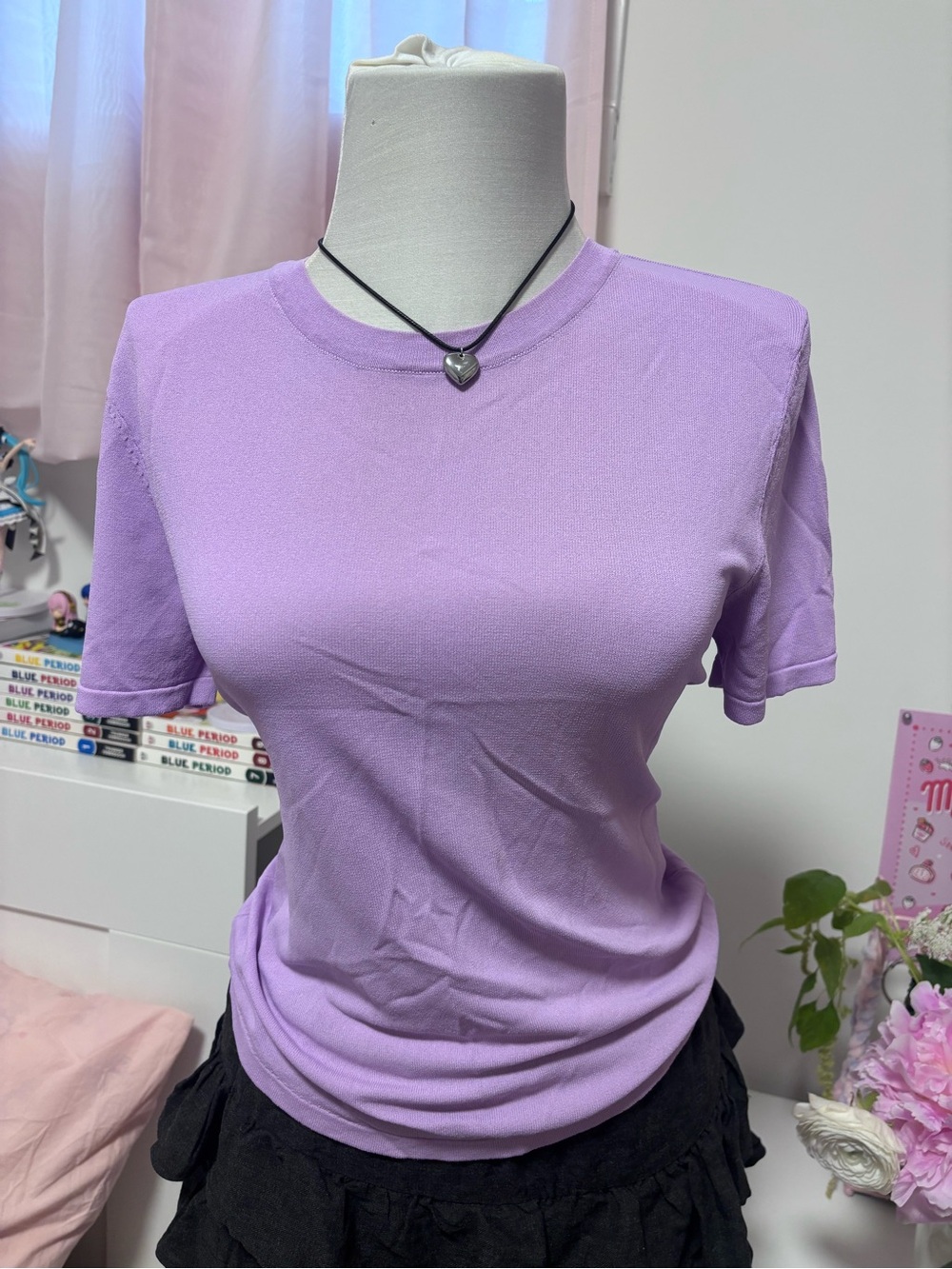 Zara lilac top